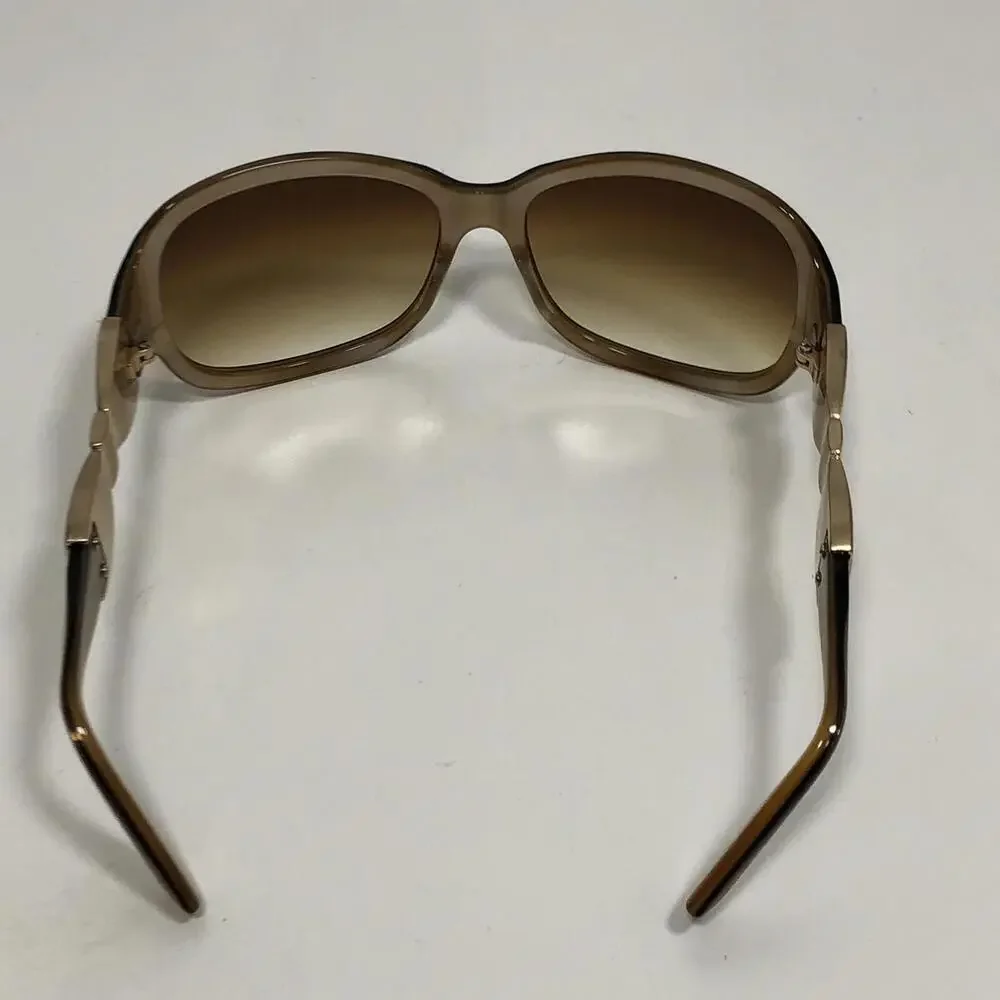 Badgely Mischka Women's Sunglasses Sable Dorothy Bow Side Brown Gradient w/ Case